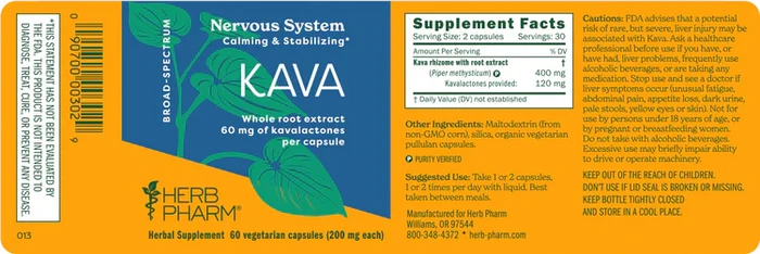 Herb Pharm® Kava Capsules