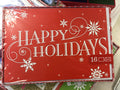 Holiday Boxed Cards- Happy Holidays 8 Count