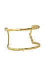 HONEY LOVE Large Cuff BRACELET- Brass & Swarovski Crystals by Waxing Poetic