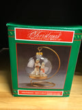 House of Lloyd Glass Shepard Ornament with standq