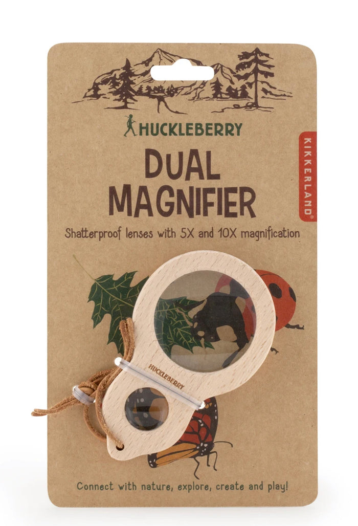 HUCKLEBERRY DUAL MAGNIFIER - Shatterproof Lens