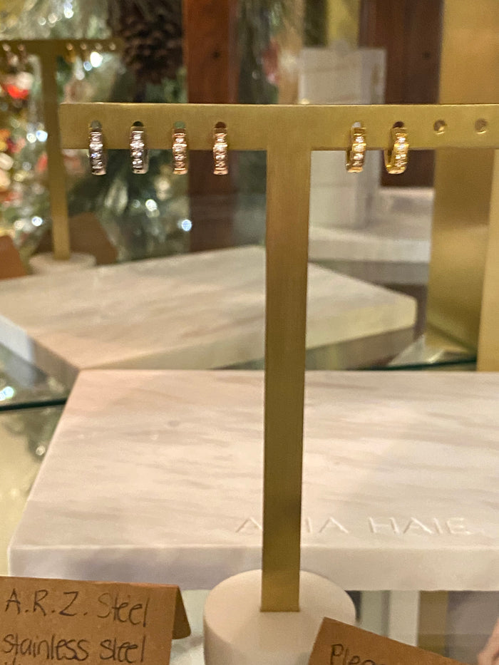 HUG EARRINGS by ARZ STEEL
