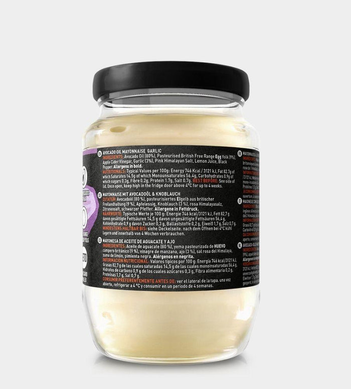 Hunter & Gather Avocado Oil Mayonnaise Garlic 630g