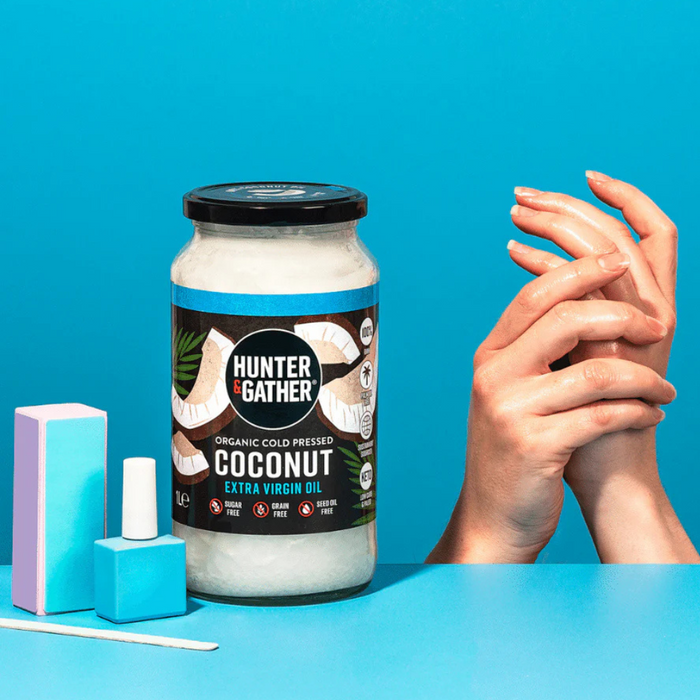 Hunter & Gather Organic Cold Pressed Extra Virgin Coconut Oil 1l