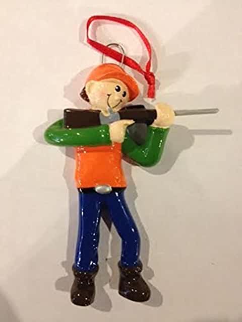 Hunter with Gun Ornament - BOY/GIRL