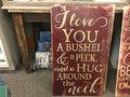 I LOVE YOU - SIGN