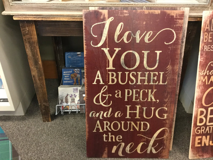 I LOVE YOU - SIGN