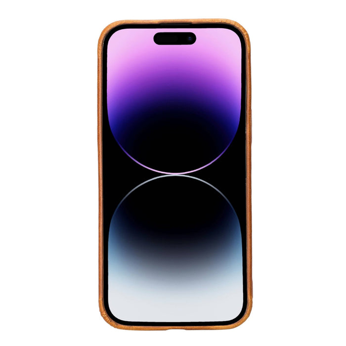 iPhone 14 Pro Max Leather Snap - on wallet phone case by Hardiston - premium iPhone 14 Cases