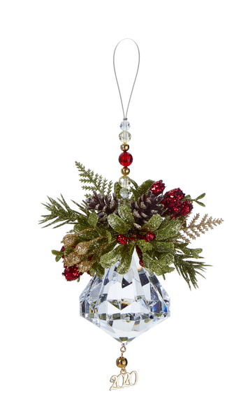 KISSING KRYSTALS 2020 Limited Edition Classic Red Ornament