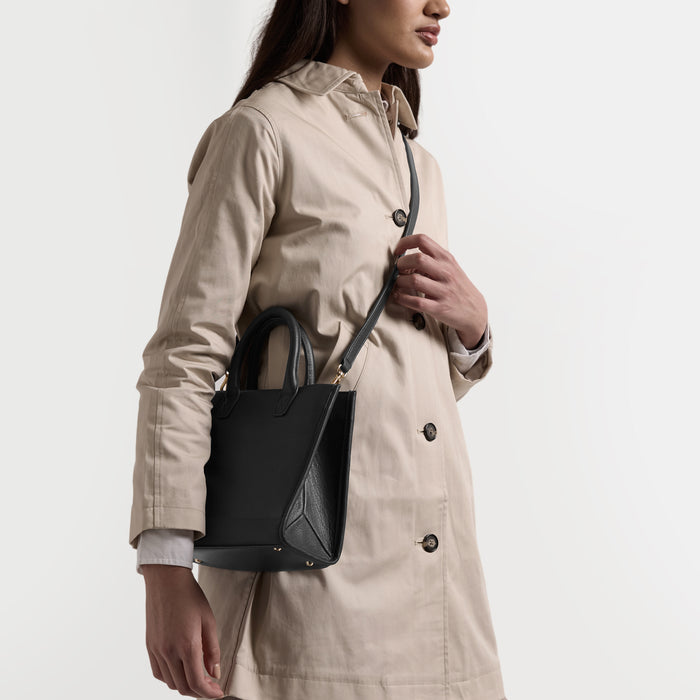 Kress Mini Top Handle Bag Black Onyx