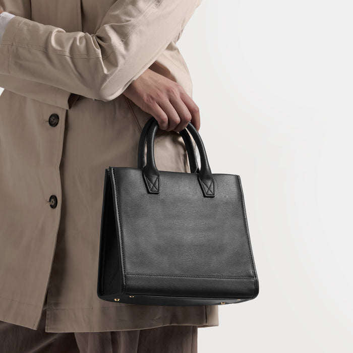 Kress Mini Top Handle Bag Black Onyx