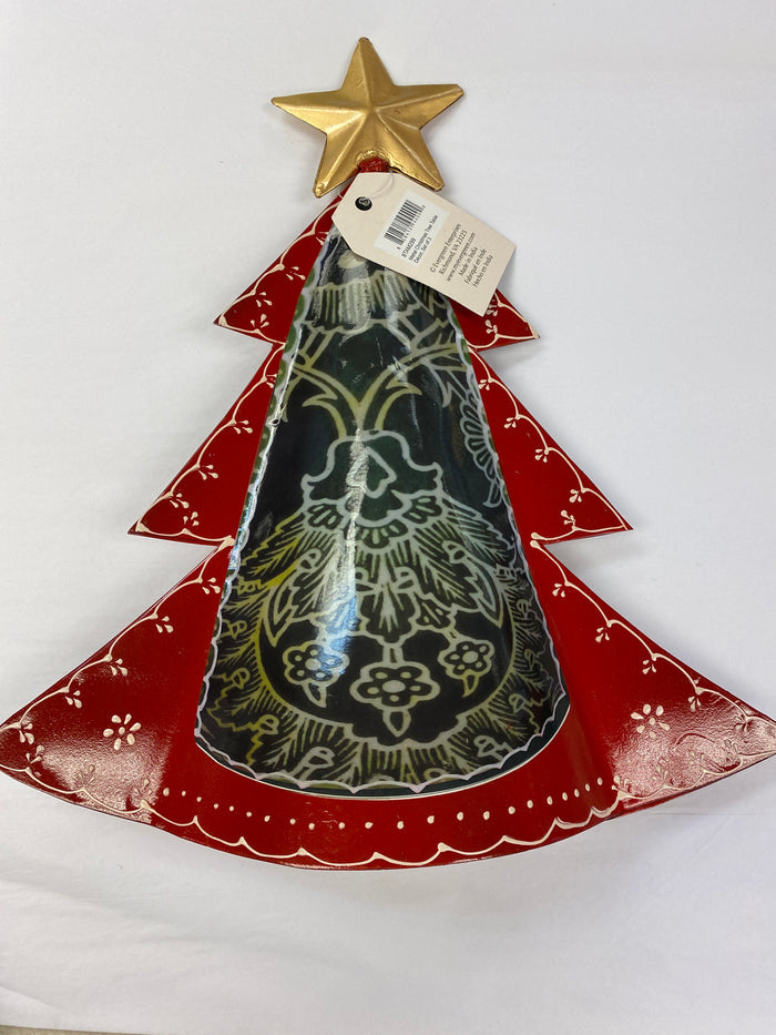LARGE METAL CHRISTMAS TREE TABLE DÉCOR