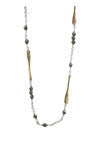 LUME CHAIN- Pyrite- 28” Sterling