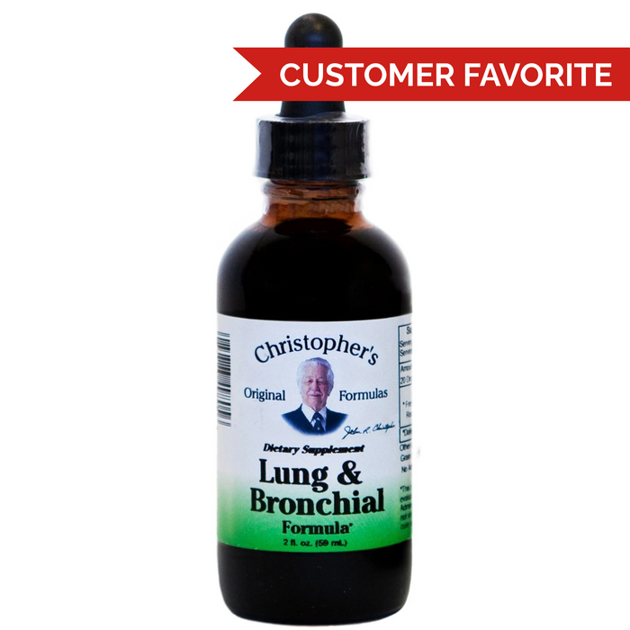 Lung & Bronchial Formula - 2 oz. Glycerine Extract