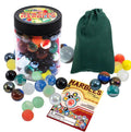 MARBLES TOY JAR w/ POUCH