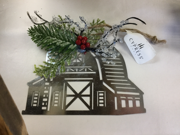 METAL BARN - Ornament