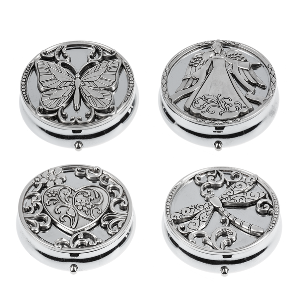 MOLDED PILL BOXES - Zinc