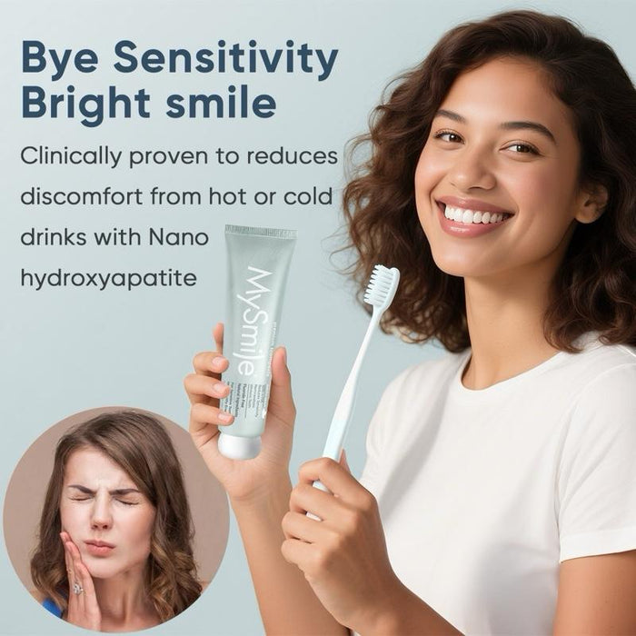 MySmile Nano-Hydroxyapatite Toothpaste for Sensitive Teeth 2 Pack