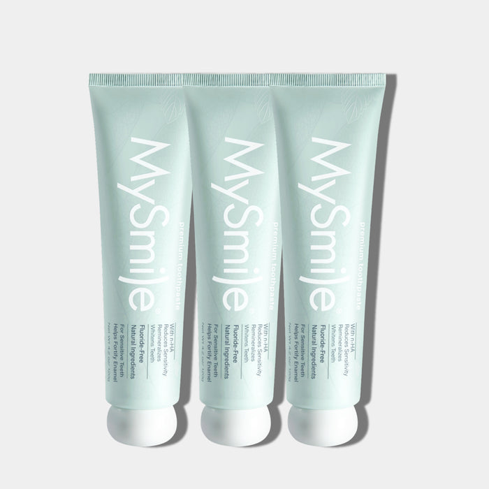 MySmile Nano-Hydroxyapatite Toothpaste for Sensitive Teeth 3 Pack