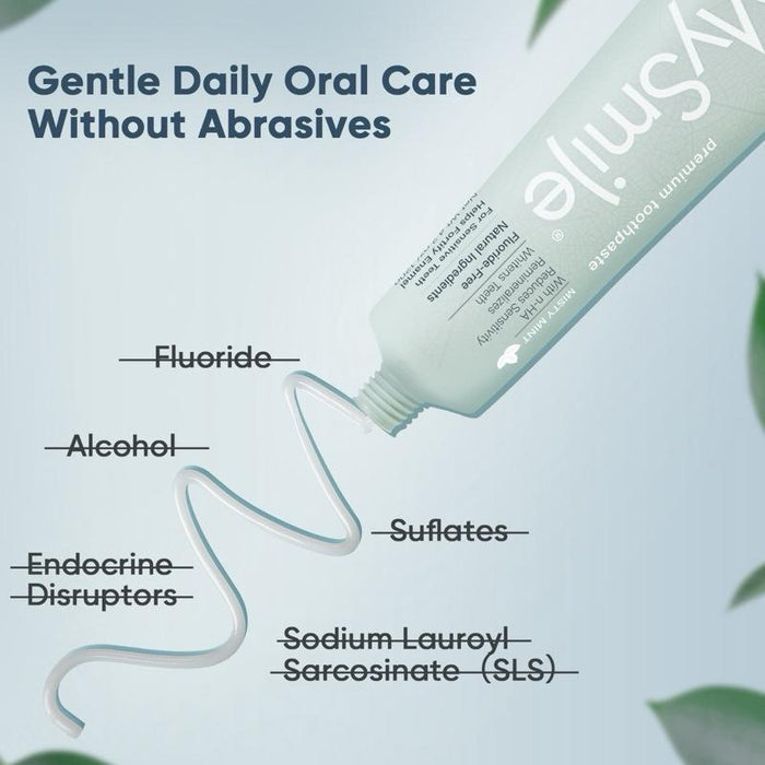 MySmile Nano-Hydroxyapatite Toothpaste for Sensitive Teeth 3 Pack