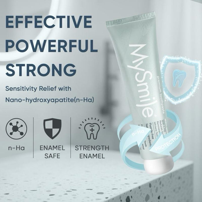 MySmile Nano-Hydroxyapatite Toothpaste for Sensitive Teeth 3 Pack