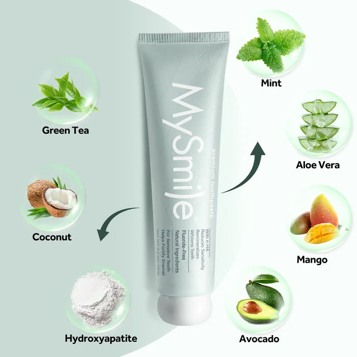 MySmile Nano-Hydroxyapatite Toothpaste for Sensitive Teeth