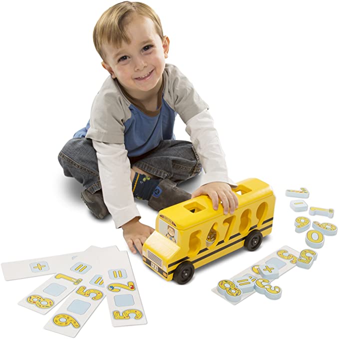 NUMBER MATCHING Math Bus by Melissa and Doug