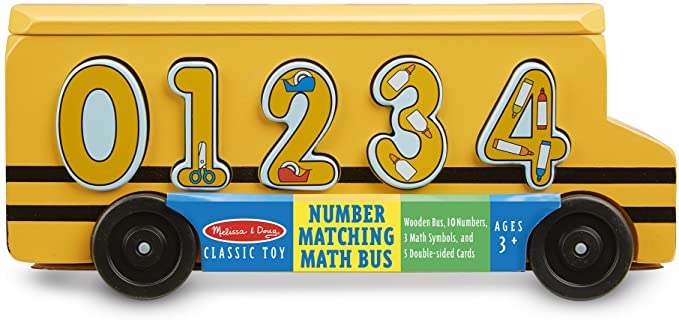 NUMBER MATCHING Math Bus by Melissa and Doug