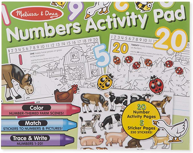 NUMBERS Activity Pad by Melissa and Doug