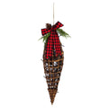 Outdoor Safe Vine Ornament, Cone