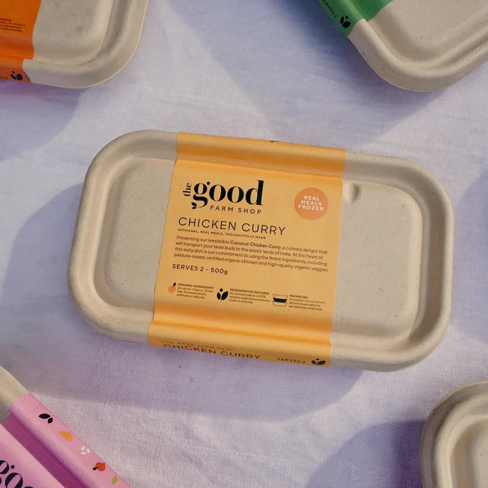 Organic Coconut Chicken Curry (Serves 2) | The Good Farm Shop