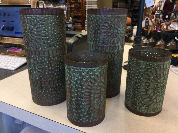 Patina Finish Luminara’s Set of two or Separate by GANZ CBK