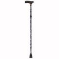Patterned Folding Cane - Fritz Handle