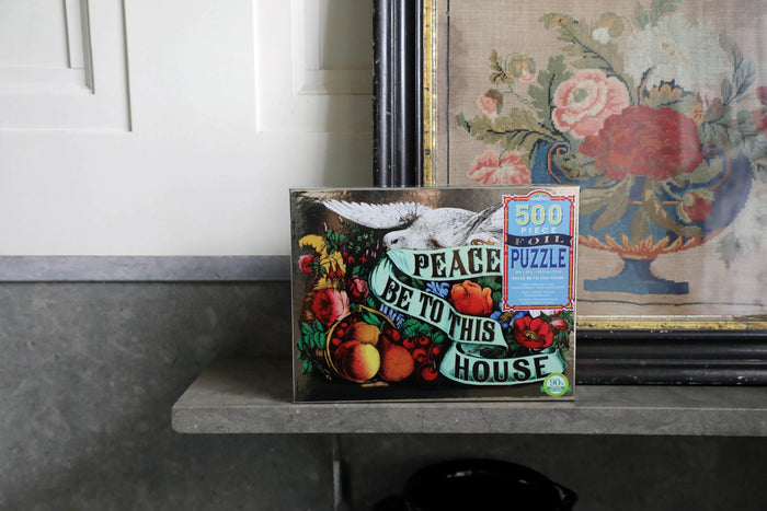 Peace be to This House- 500 Piece Puzzle by EeBoo