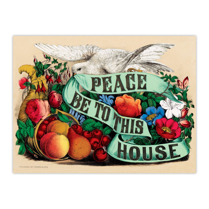Peace be to This House- 500 Piece Puzzle by EeBoo