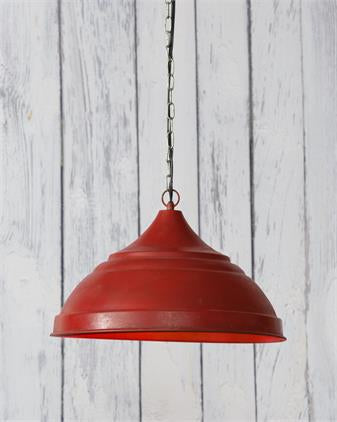 Pendant Lamp- Dome Red