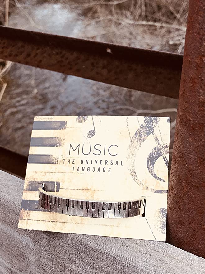 PIANO KEYS - Quotable Cuff