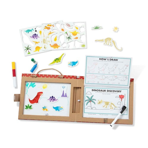 PLAY • DRAW • CREATE Reusable Drawing & Magnet Kit by Melissa and Doug