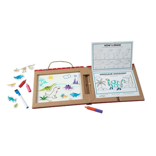 PLAY • DRAW • CREATE Reusable Drawing & Magnet Kit by Melissa and Doug