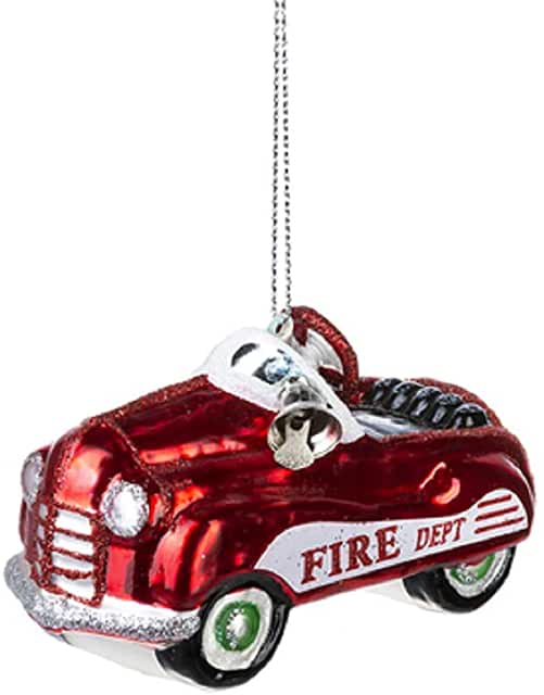 POLICE/FIRE CAR - Ornament