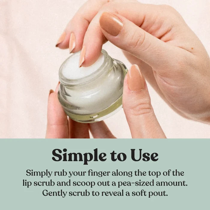 Poppy & Pout Lip Scrub - Marshmallow Creme