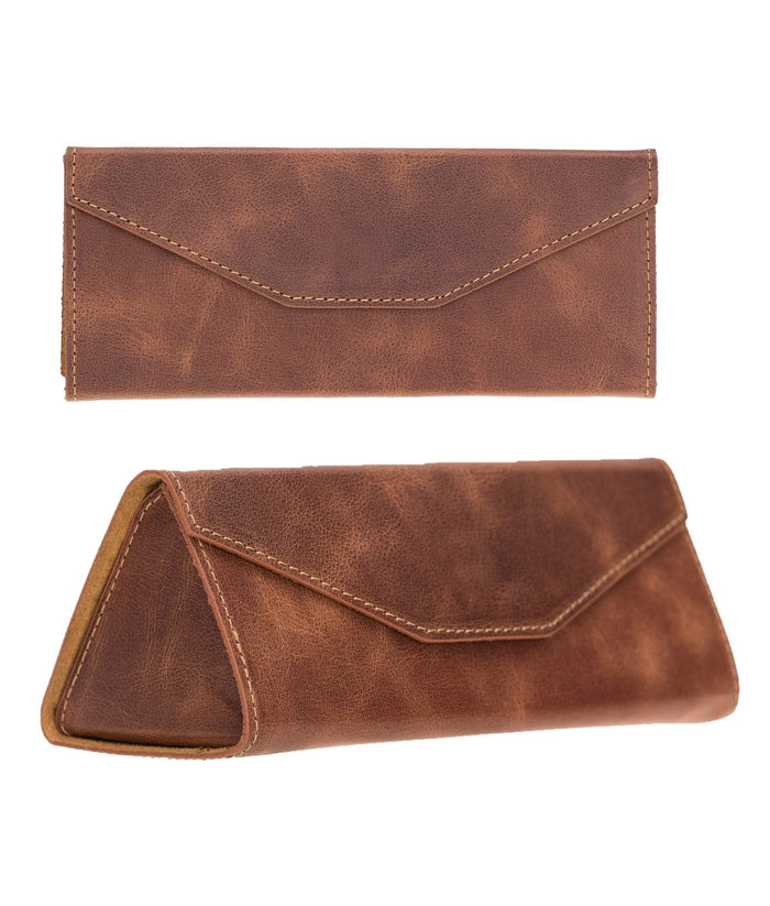 Smart Leather Eyeglass Case by Hardiston - premium Glasses Cases