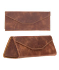 Smart Leather Eyeglass Case by Hardiston - premium Glasses Cases