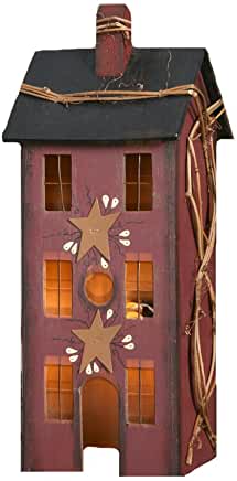 Primitive Home - Electric Light, Burgundy, Large
