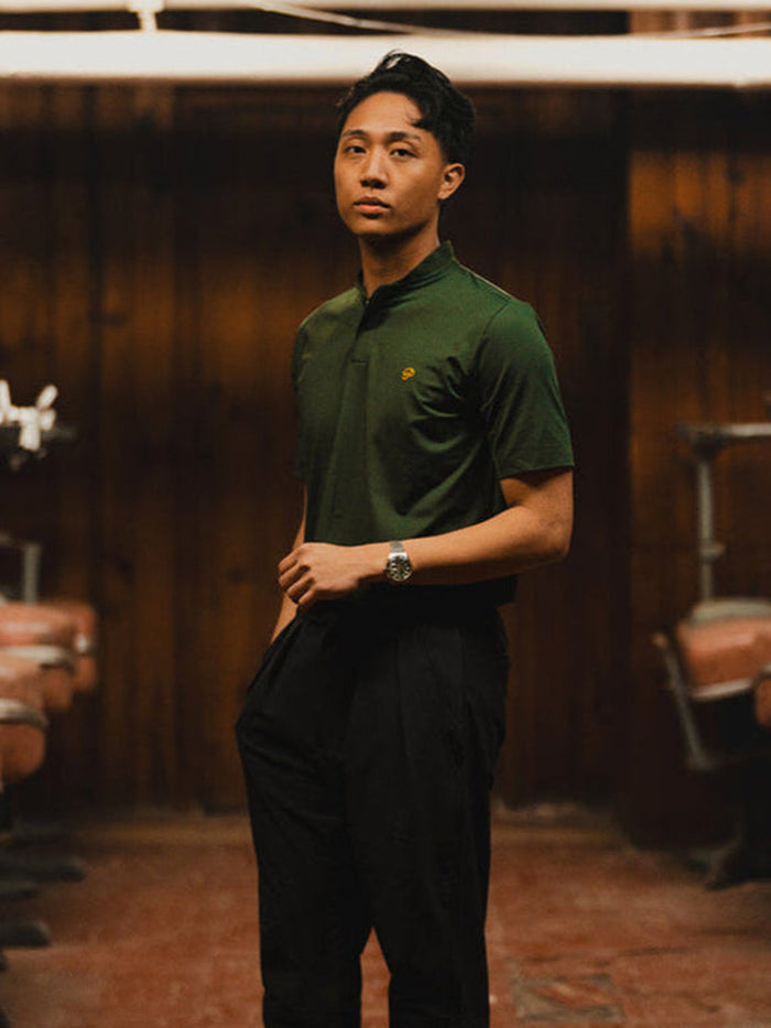Public Athlete Blade Polo (Pine Grove)