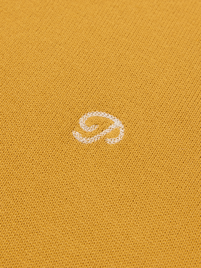 Public Athlete Knit Polo (Ochre)