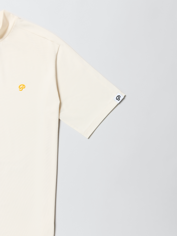 Public Athlete Mock Neck (Cream)