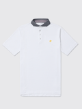 Public Athlete Striped Polo (Storm/White)