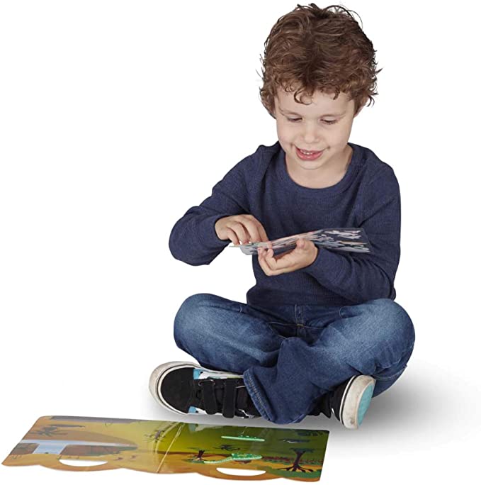 PUFFY STICKER Play Set- DINOSAUR by Melissa and Doug