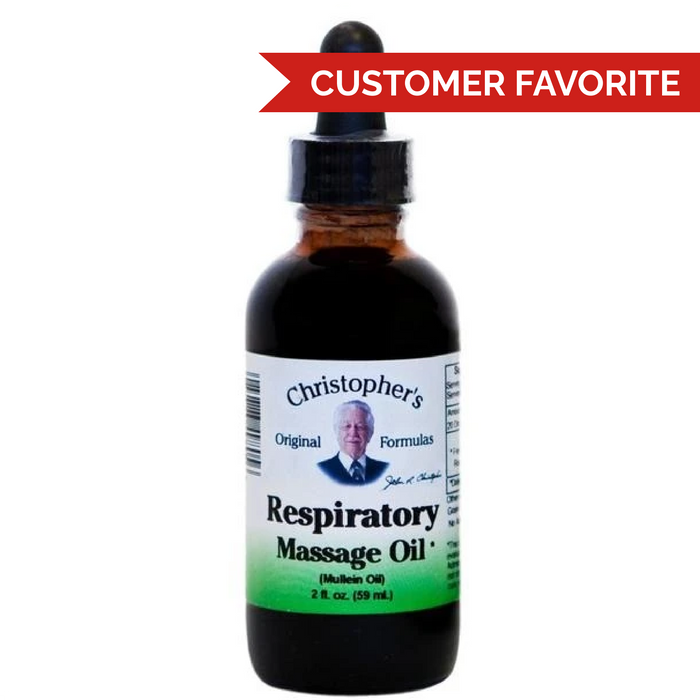 Respiratory Massage Oil - 2 oz.